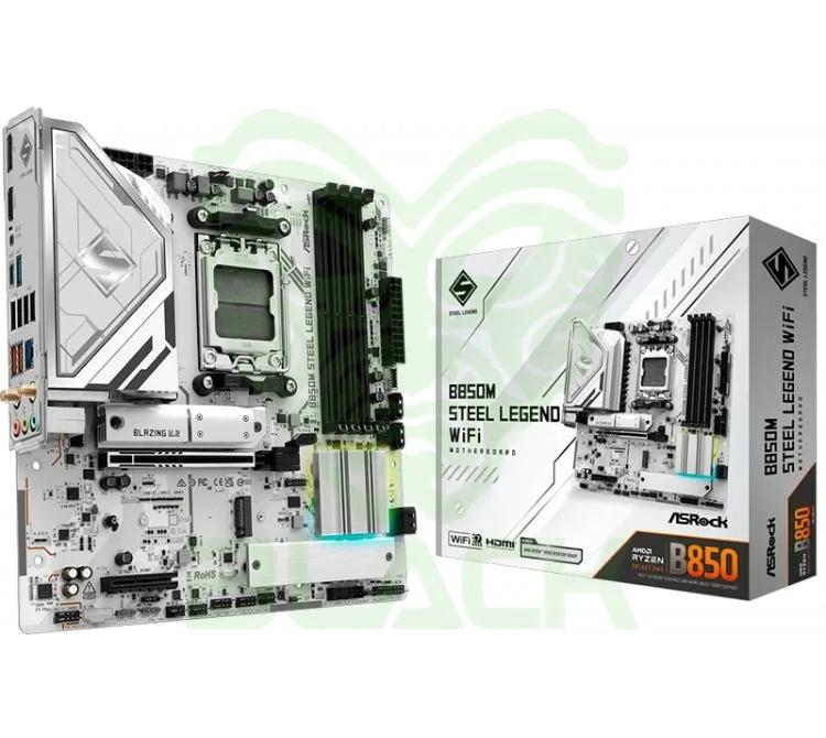 MOTHER ASROCK B850M STEEL LEGEND WIFI AM5 DDR5