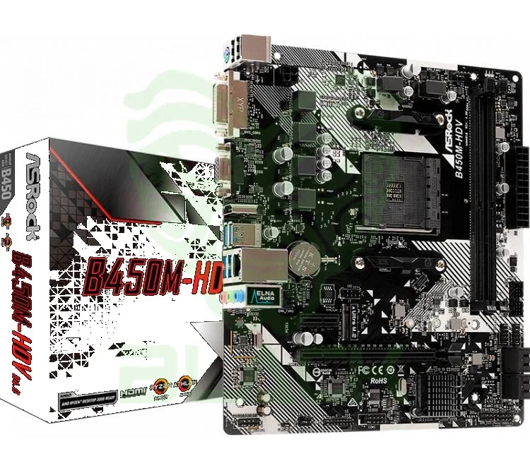 MOTHER ASROCK B450M-HDV 4.0 AM4 HDMI M.2