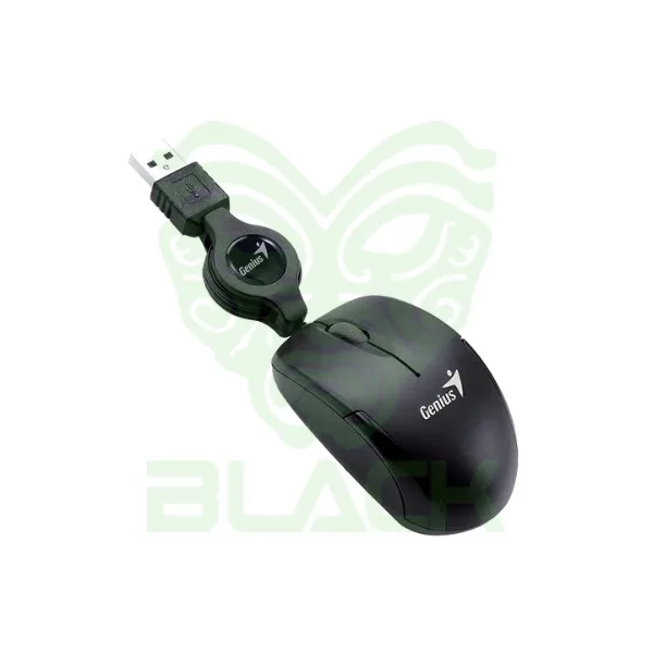 MOUSE GENIUS MICRO TRAVELER BLACK USB