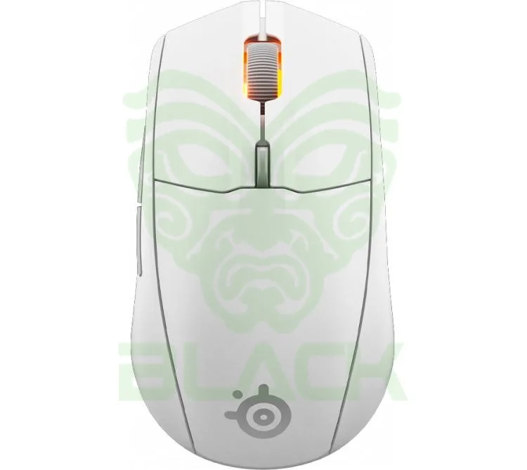 MOUSE STEELSERIES RIVAL 3 GEN 2 WIRELESS 2.4GHZ BLUETOOTH LIGHTWEIGHT SENSOR TRUEMOVE AIR RGB 200HS WHITE