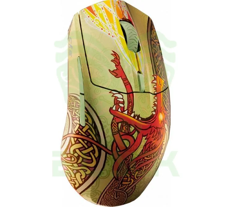 MOUSE STEELSERIES AEROX 3 CS2 EDITION DRAGON LORE WIRELESS 2.4GHZ BLUETOOTH SENSOR TRUEMOVE AIR RGB 200HS