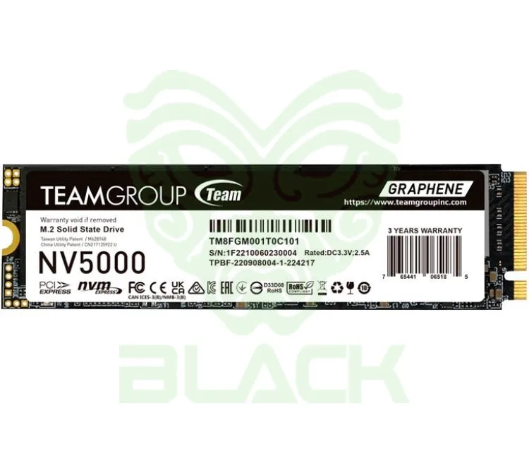DISCO SOLIDO SSD M.2 TEAM 1TB NV5000 4500MB/S NVME PCI-E X4 GEN4
