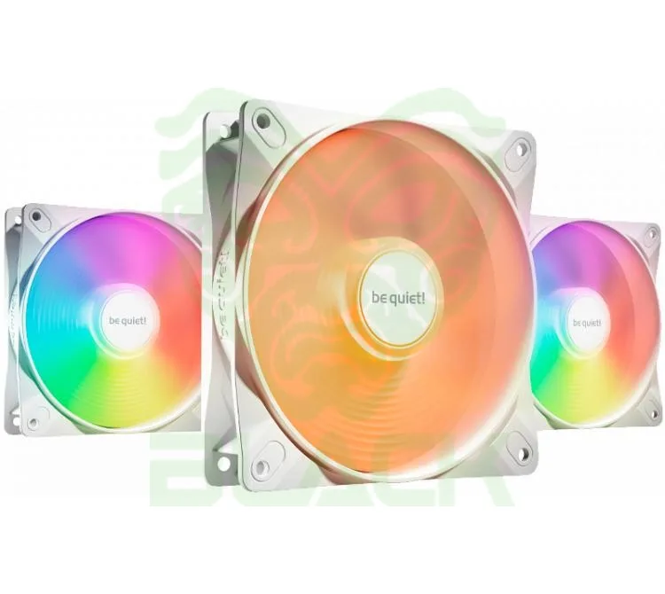 COOLER FAN BE QUIET! LIGHT WINGS LX 120MM WHITE ARGB PWM HIGH-SPEED KIT X3