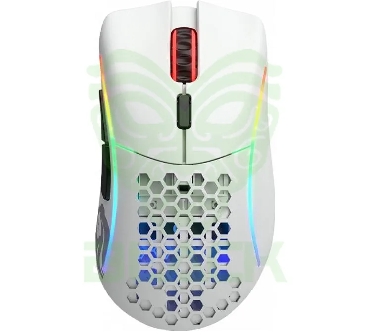 MOUSE GLORIOUS MODEL D WIRELESS 2.4GHZ BLUETOOTH 5.2 MATTE WHITE 68GR 110HS