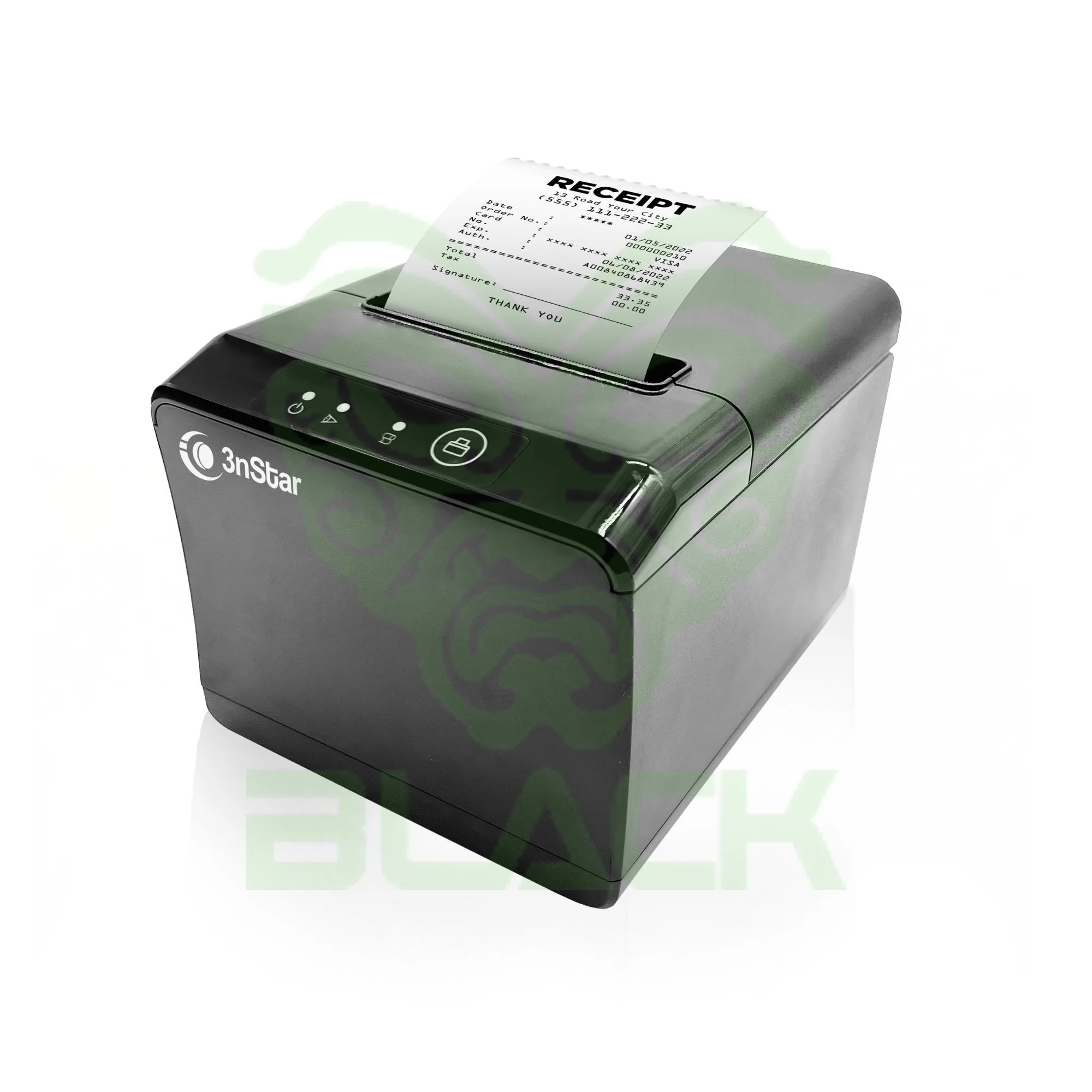 IMPRESORA TERMICA DE RECIBOS 3NSTAR RPT004 LAN+USB 80MM NEGRO
