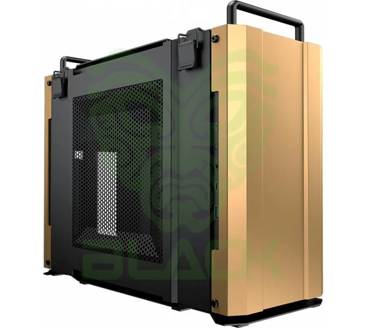 GABINETE COUGAR DUST 2 MINI ITX DESERT SAND USB-C GEN2