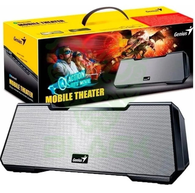 PARLANTE GENIUS MT-20 BLACK BLUETOOTH