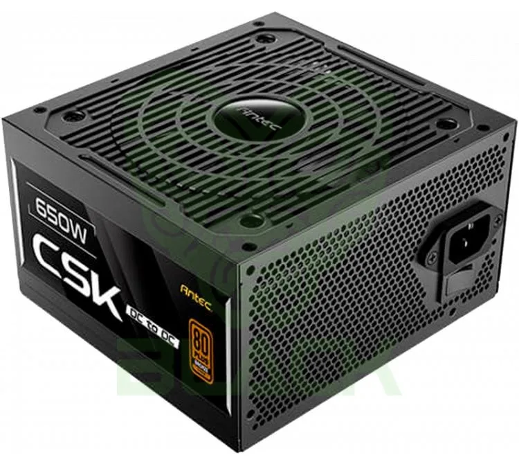 FUENTE ANTEC 650W 80 PLUS BRONZE ATX 3.1 PCIE 5.1 CSK650DC AR