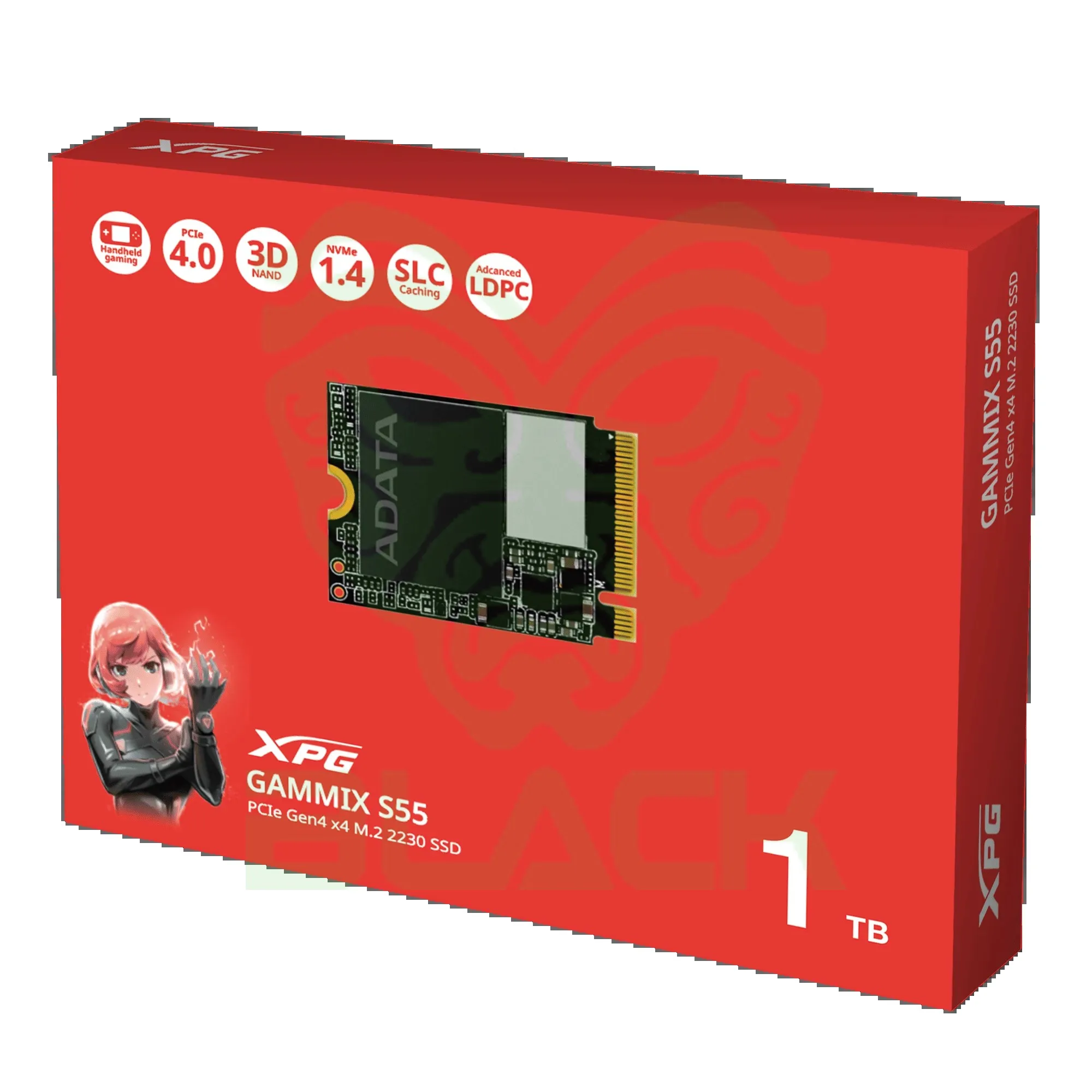 DISCO SSD XPG GAMMIX S55 1TB M.2 2230 PCIE GEN4X4
