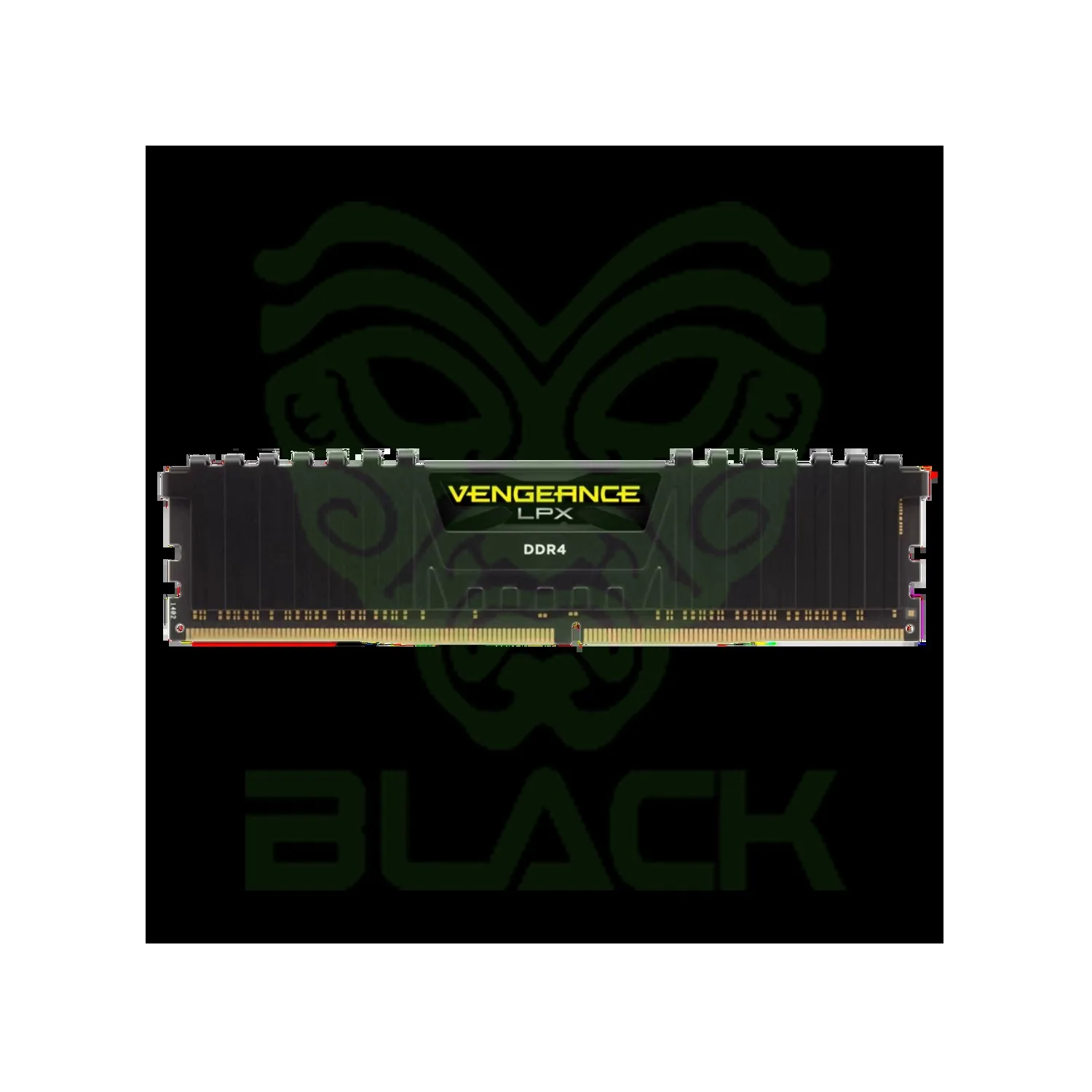 MEMORIA RAM UDIMM CORSAIR VENGEANCE LPX 16GB DDR4 3200MHZ C16 1.35V (1X16GB) - BLACK