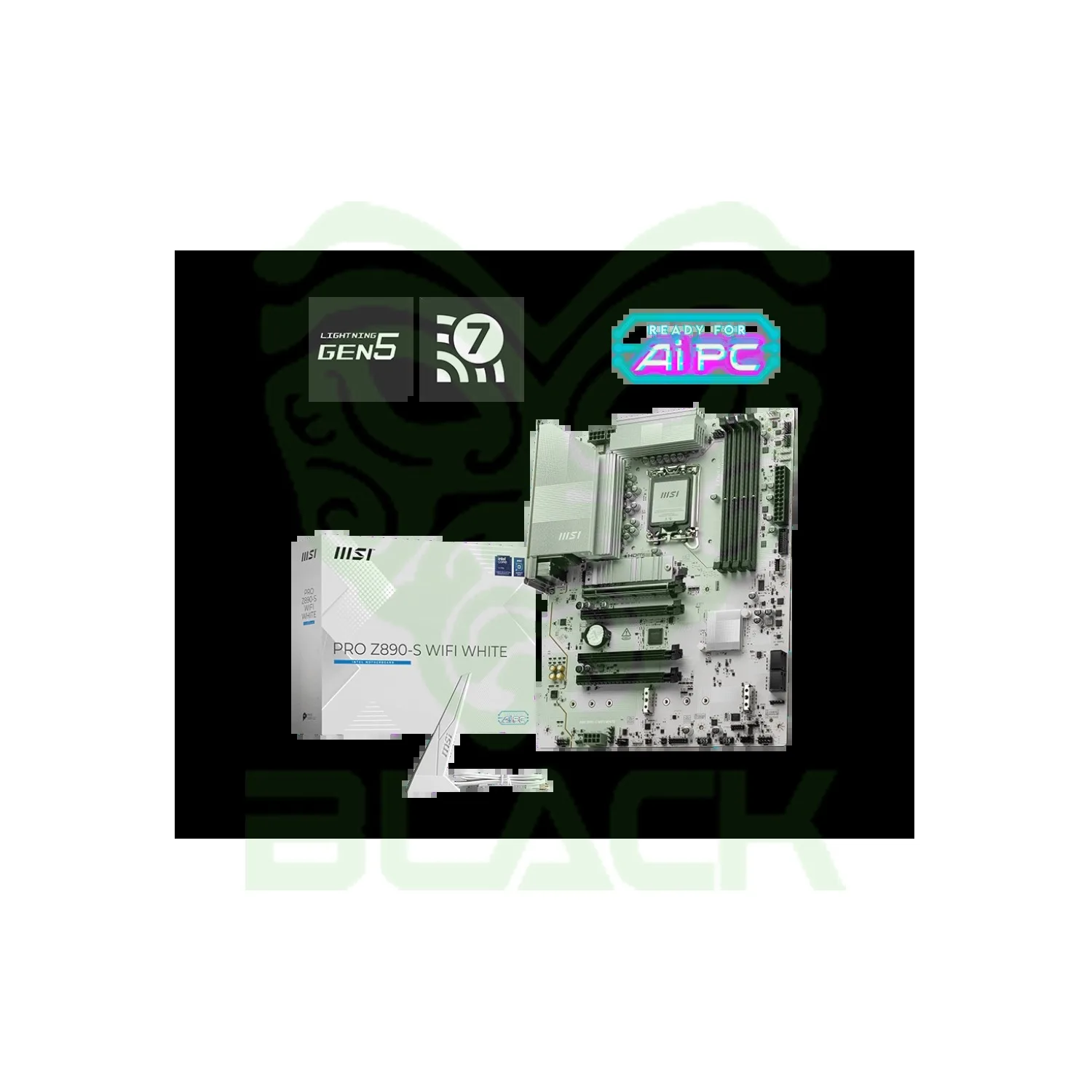 MOTHERBOARD MSI PRO Z890-S WIFI WHITE LGA1851 DDR5