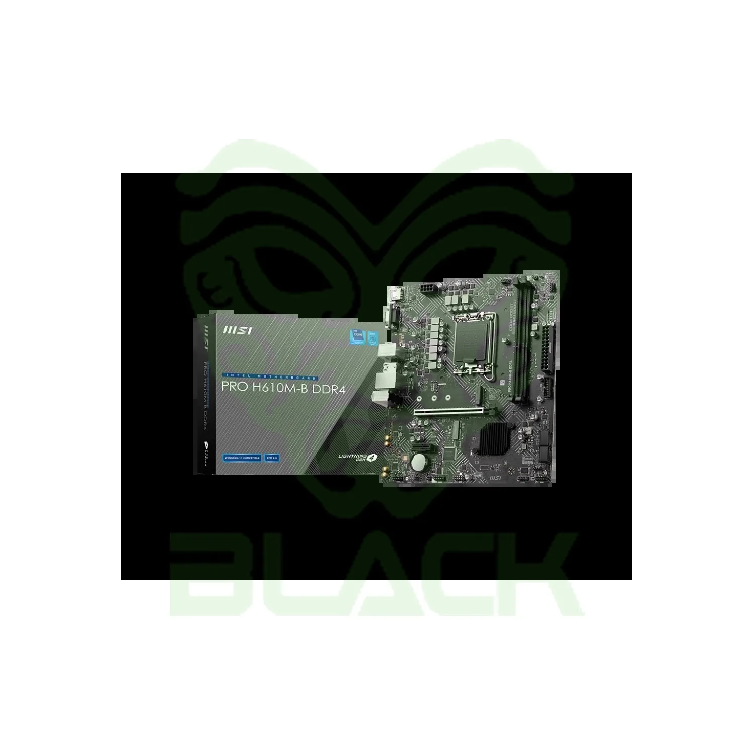 MOTHERBOARD MSI PRO H610M-B LGA 1700 DDR5