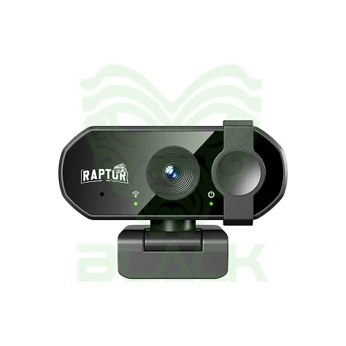 WEB CAM RAPTOR VISION 4K C/MICROFONO C/TAPA