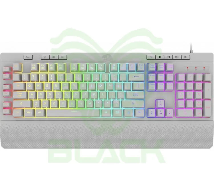 TECLADO REDRAGON SHIVA K512 WHITE RGB ESPAÑOL