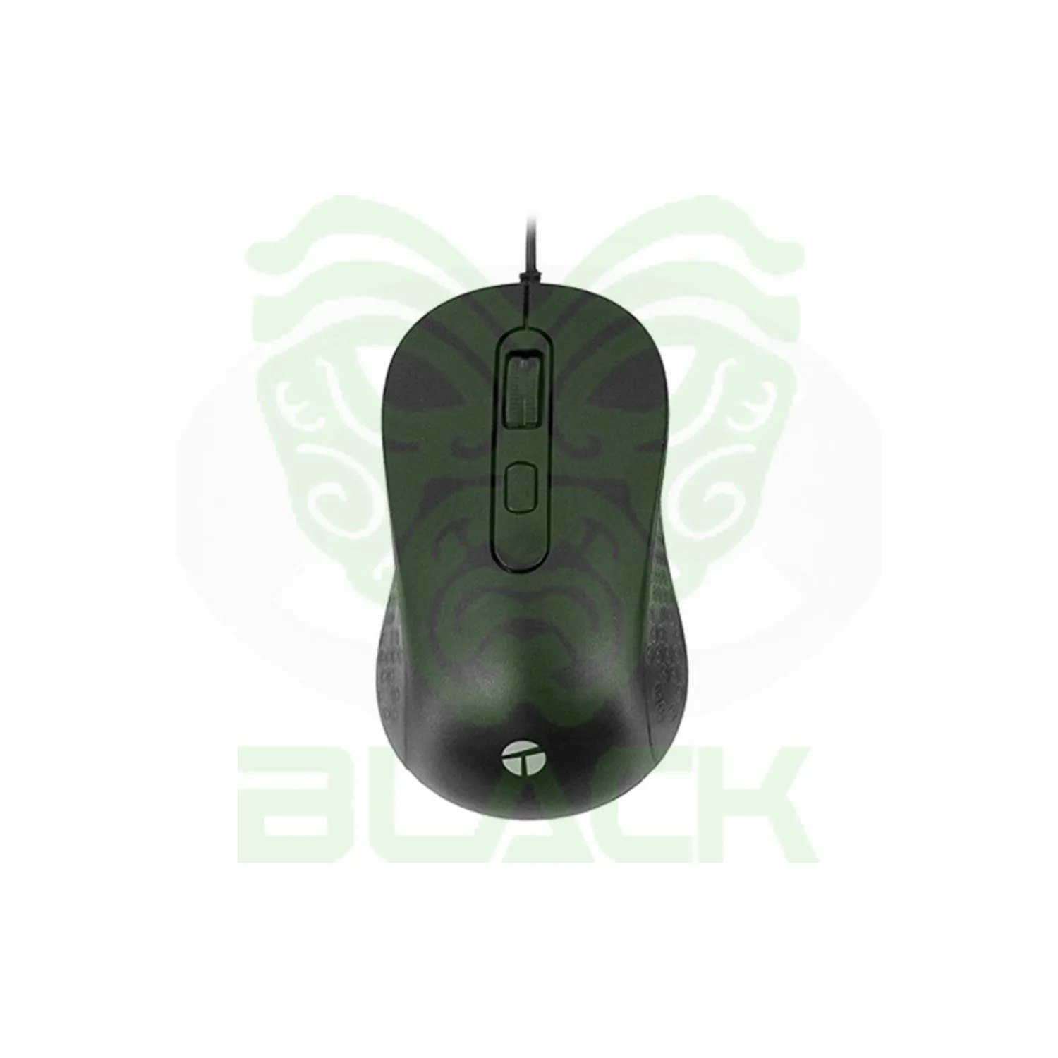 MOUSE TEROS TE-1229S C/CABLE BLACK