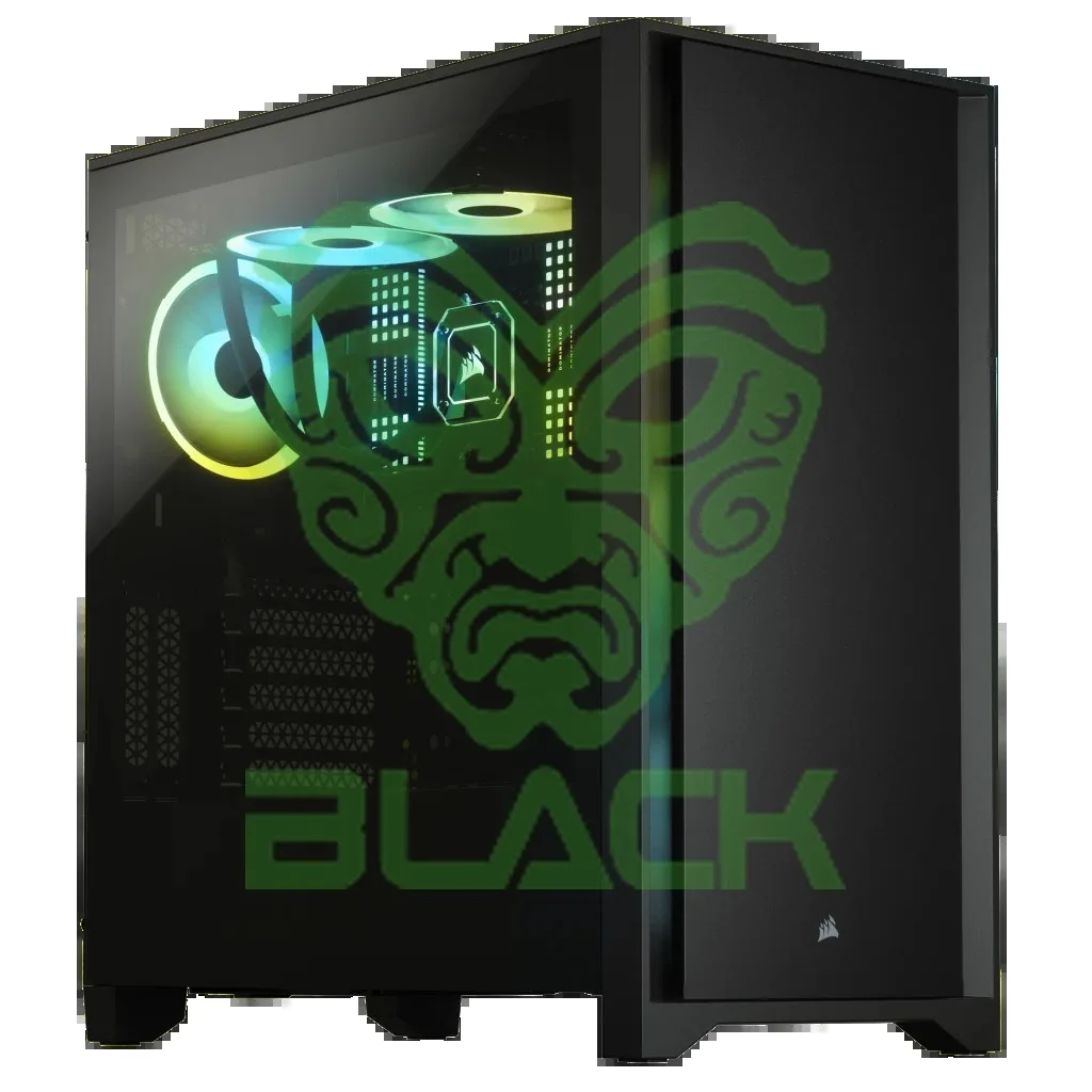 GABINETE CORSAIR FRAME 4000D TG MODULAR BLACK ATX