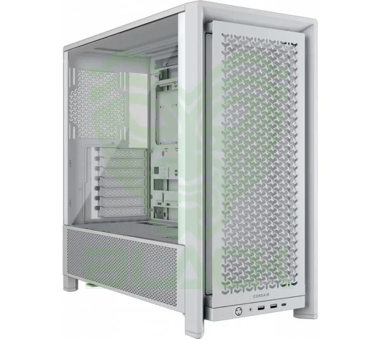 GABINETE CORSAIR FRAME 4000D TG MODULAR WHITE ATX
