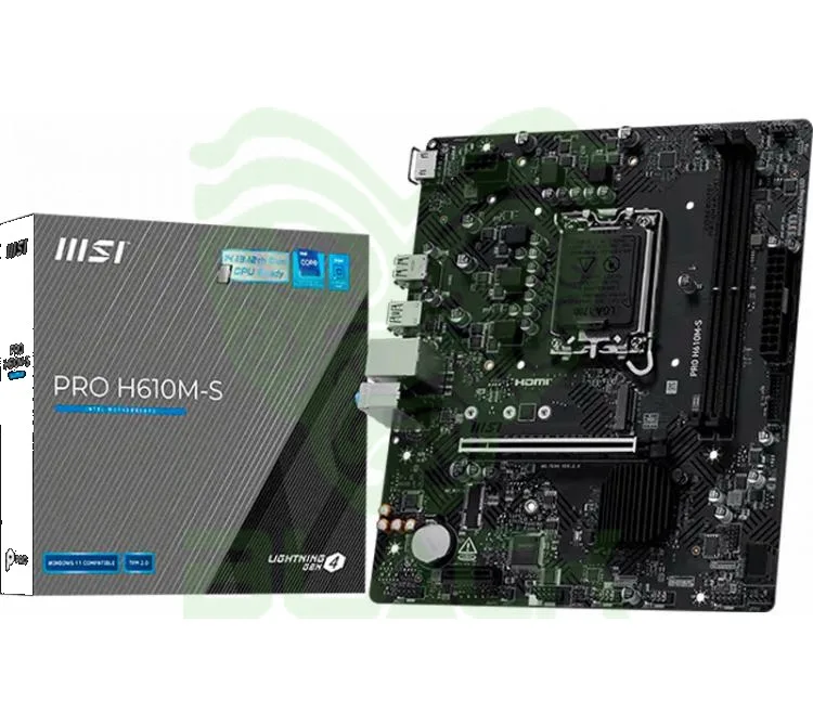 MOTHER MSI PRO H610M-S DDR5 S1700