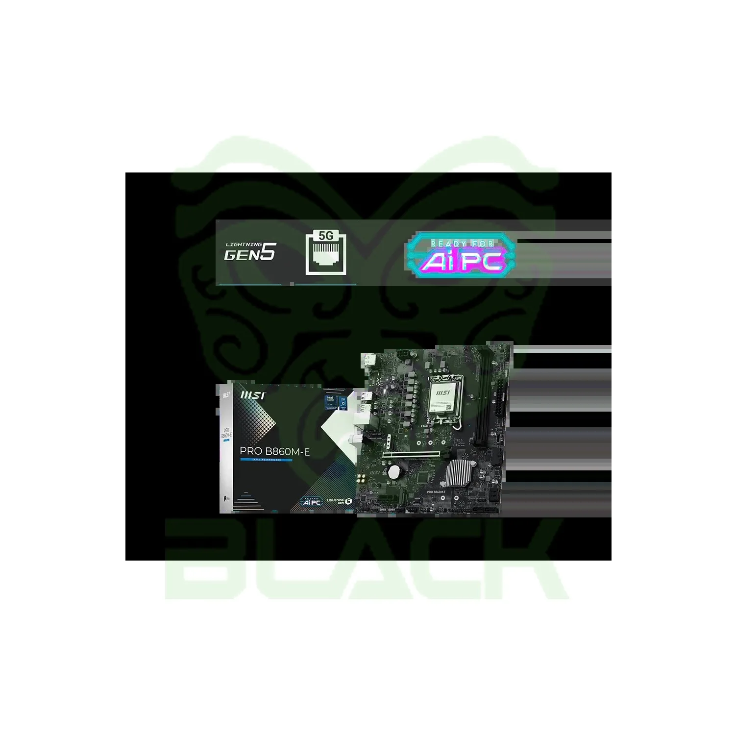 MOTHERBOARD MSI PRO B860M-E LGA 1851 DDR5
