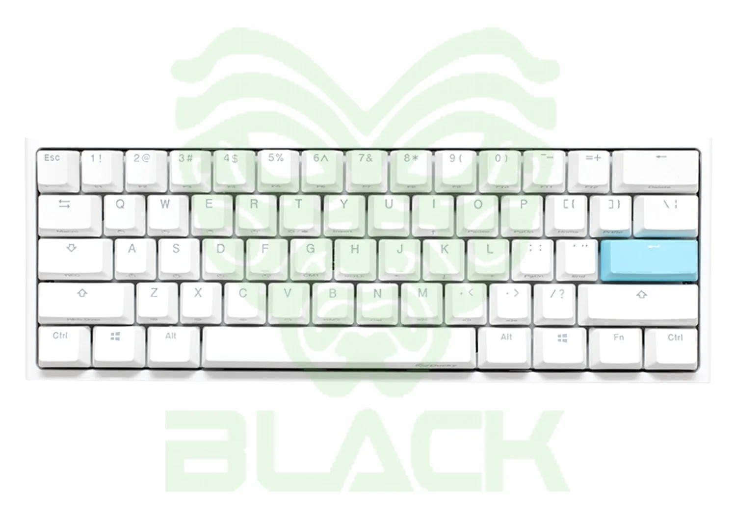TECLADO GAMER DUCKY ONE 2 MINI RGB WHITE RGB KAILH BOX SILENT RED SWICHT DOUBLE-SHOT PBT MECANICO
