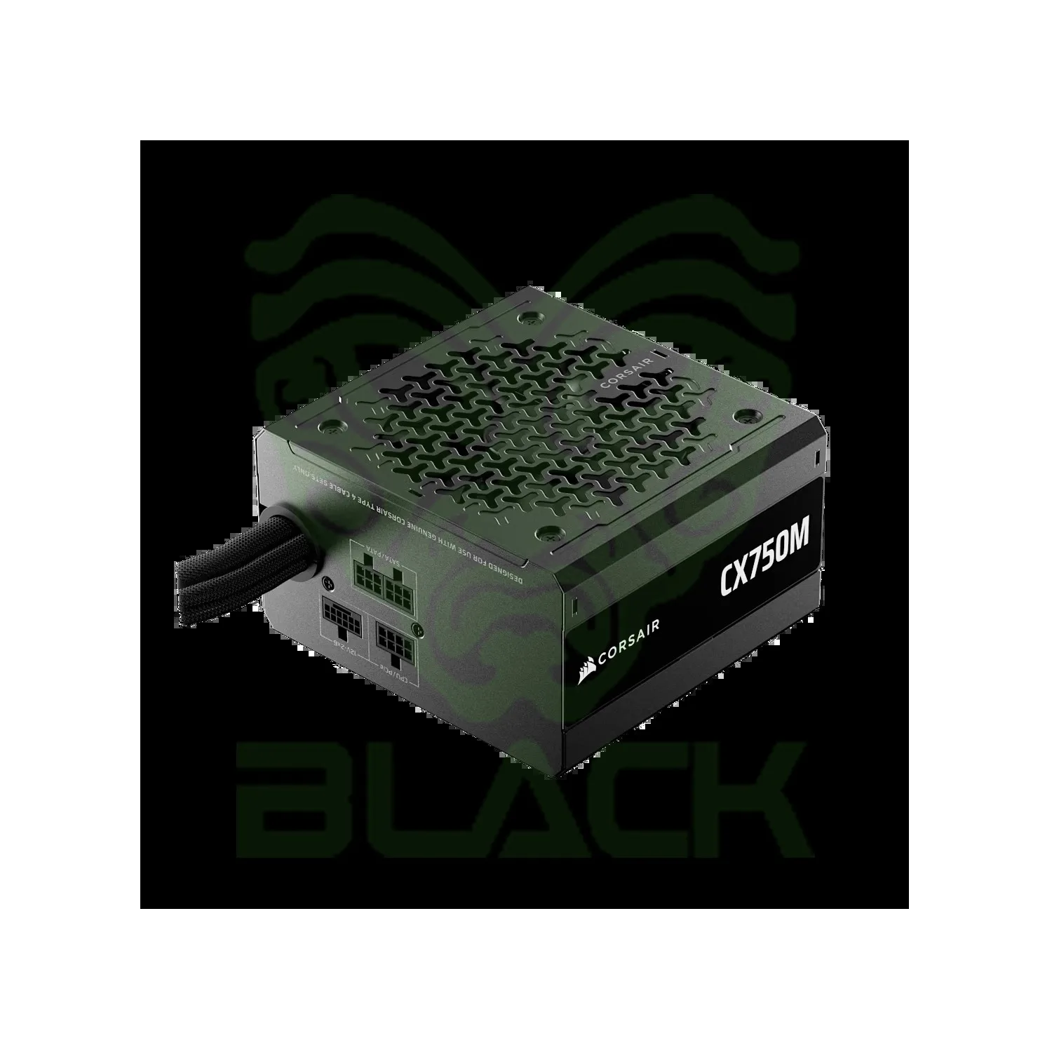 FUENTE CORSAIR CX-M SERIES CX750M 750W ATX 3.1 CYBENETICS BRONZE SEMI-MODULAR
