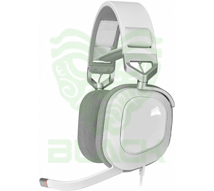 AURICULARES CORSAIR HS80 PREMIUM DOLBY ATMOS 7.1 WHITE RGB