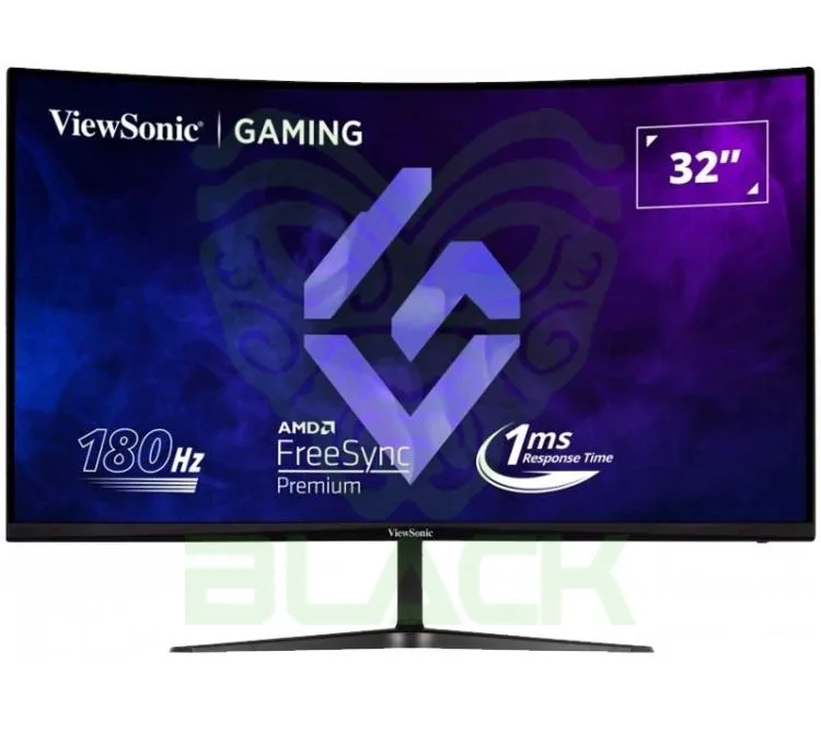 MONITOR GAMER VIEWSONIC VX3218C-2K 32" CURVO 1500R QHD 1440P VA 180HZ 1MS MPRT FREESYNC PREMIUM