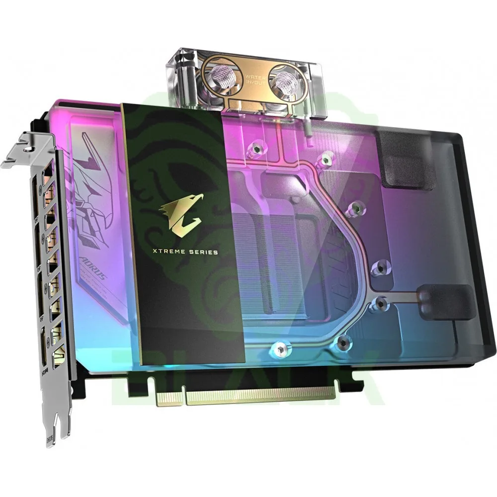 PLACA DE VIDEO GIGABYTE GEFORCE RTX 5080 AORUS XTREME WATERFORCE WB 16G