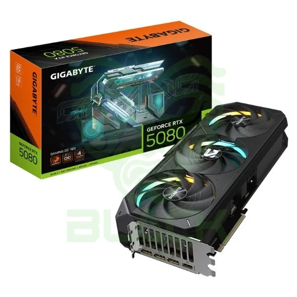 VGA 16GB RTX 5080 GIGABYTE GAMING OC 16G GDDR7