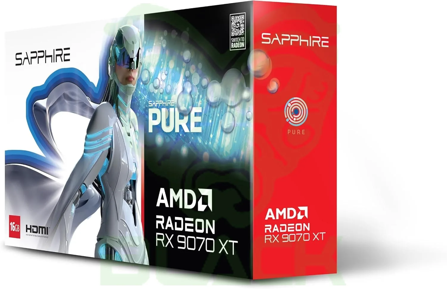 VGA SAPPHIRE RADEON RX 9070 XT PURE 16GB GDDR6