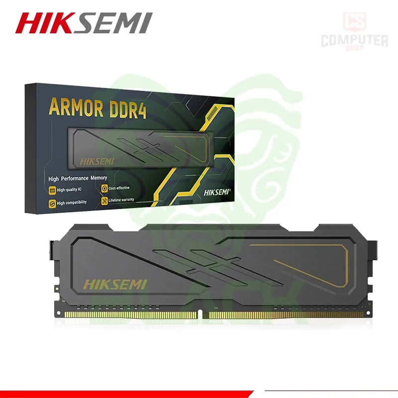 DDR4 8GB HIKSEMI 3200MHZ ARMOR BLACK