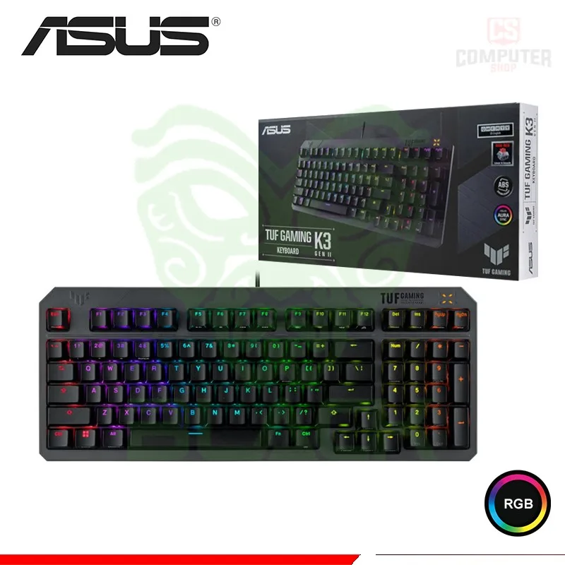 TECLADO ASUS TUF GAMING K3 GEN II