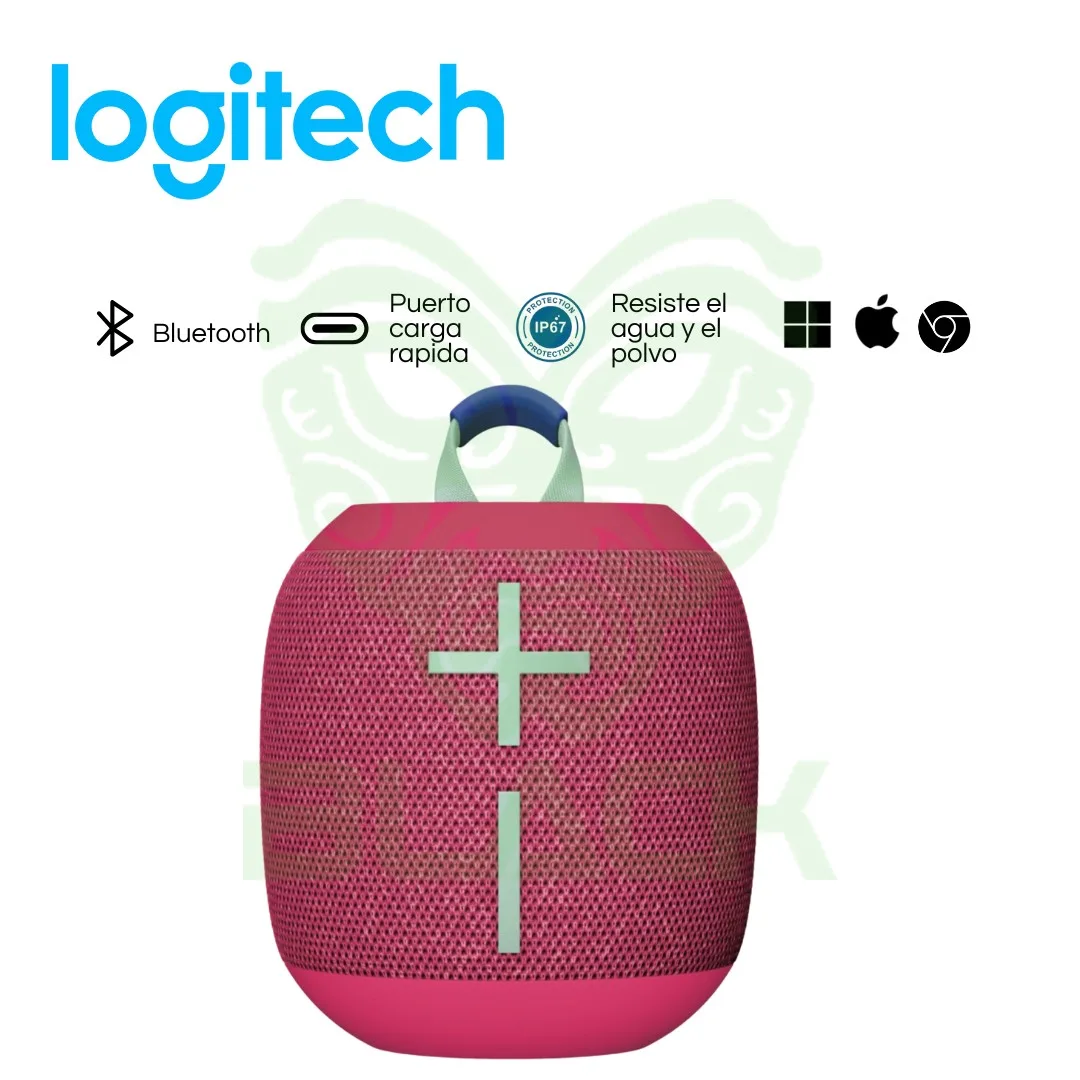 PARLANTE LOGITECH UE WONDERBOOM 4 PINK BT