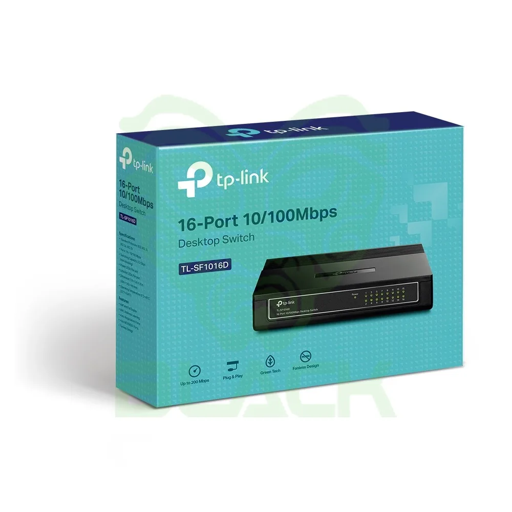 SWITCH 16P TP-LINK TL-SF1016D