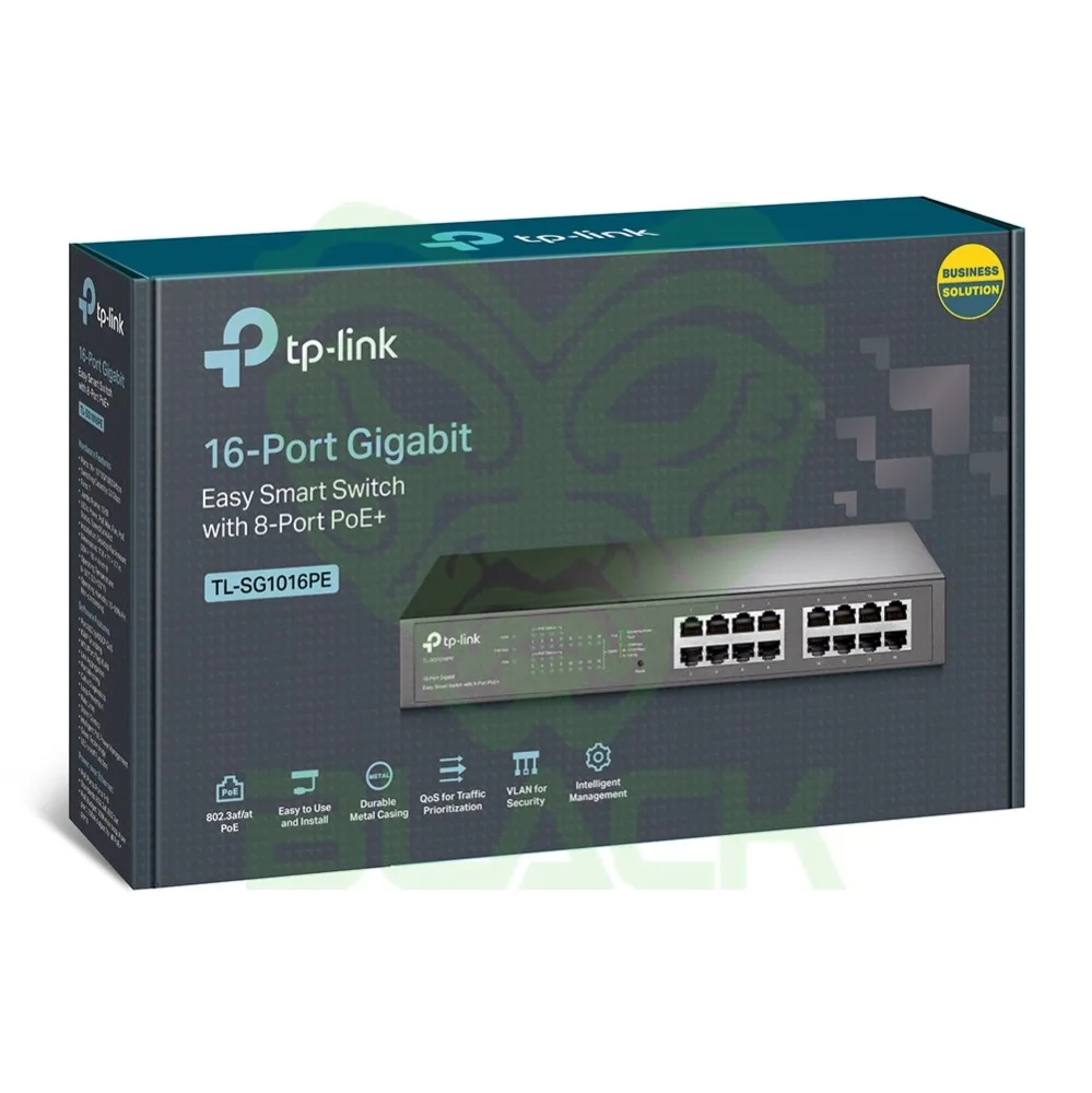 SWITCH TP LINK 16 PUERTOS GB 8 POE+ 8 NO POE EASY SMART