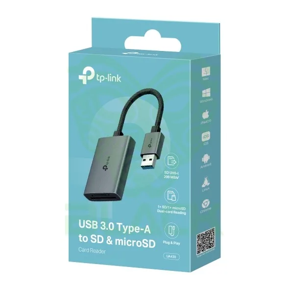 ACC.TP LINK USB3.0 TYPE-A TO SD & MICROSD 3.0