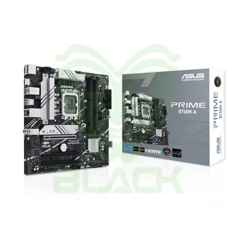 MOTHERBOARD ASUS PRIME B760M-A INTEL® SOCKET 1700 12/13VA. GEN.