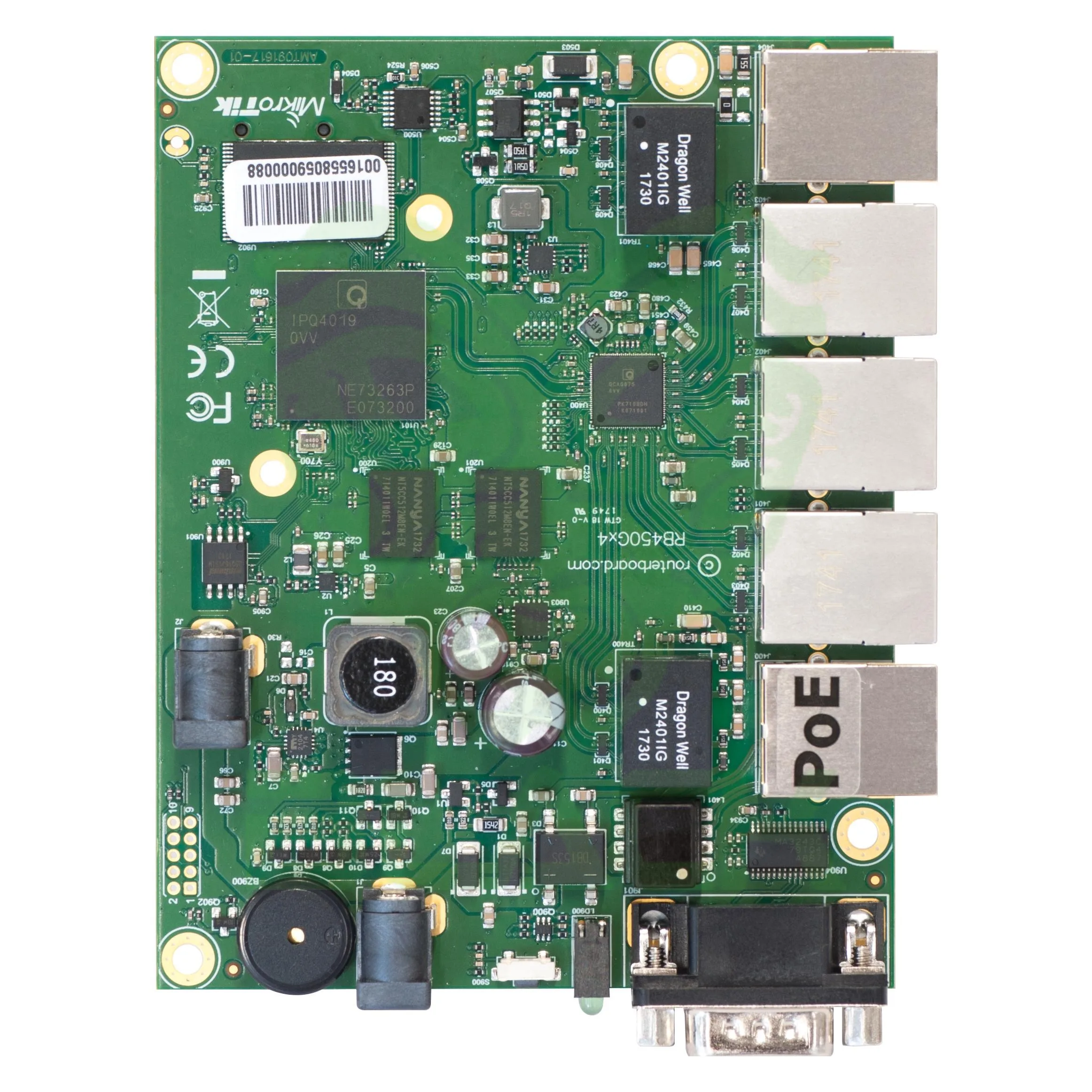 ROUTERBOARD 450GX4 WITH FOUR CORE 716MHZ ATHEROS C...