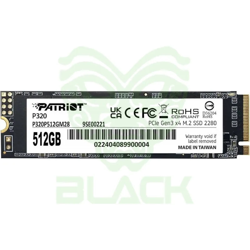 DISCO SSD PATRIOT P320 SOLID 512GB M.2 PE000997