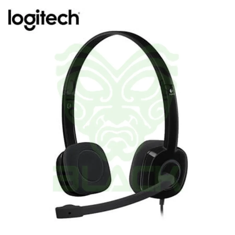 AURICULAR LOGITECH C/MICROFONO H151 BLACK JACK 3....