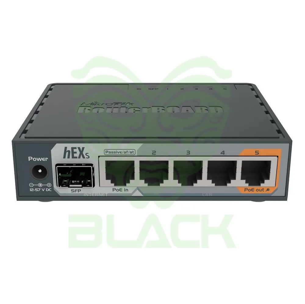 RB MIKROTIK 760IGS HEX-S 5P GB+USB POE OUT P5 S/F