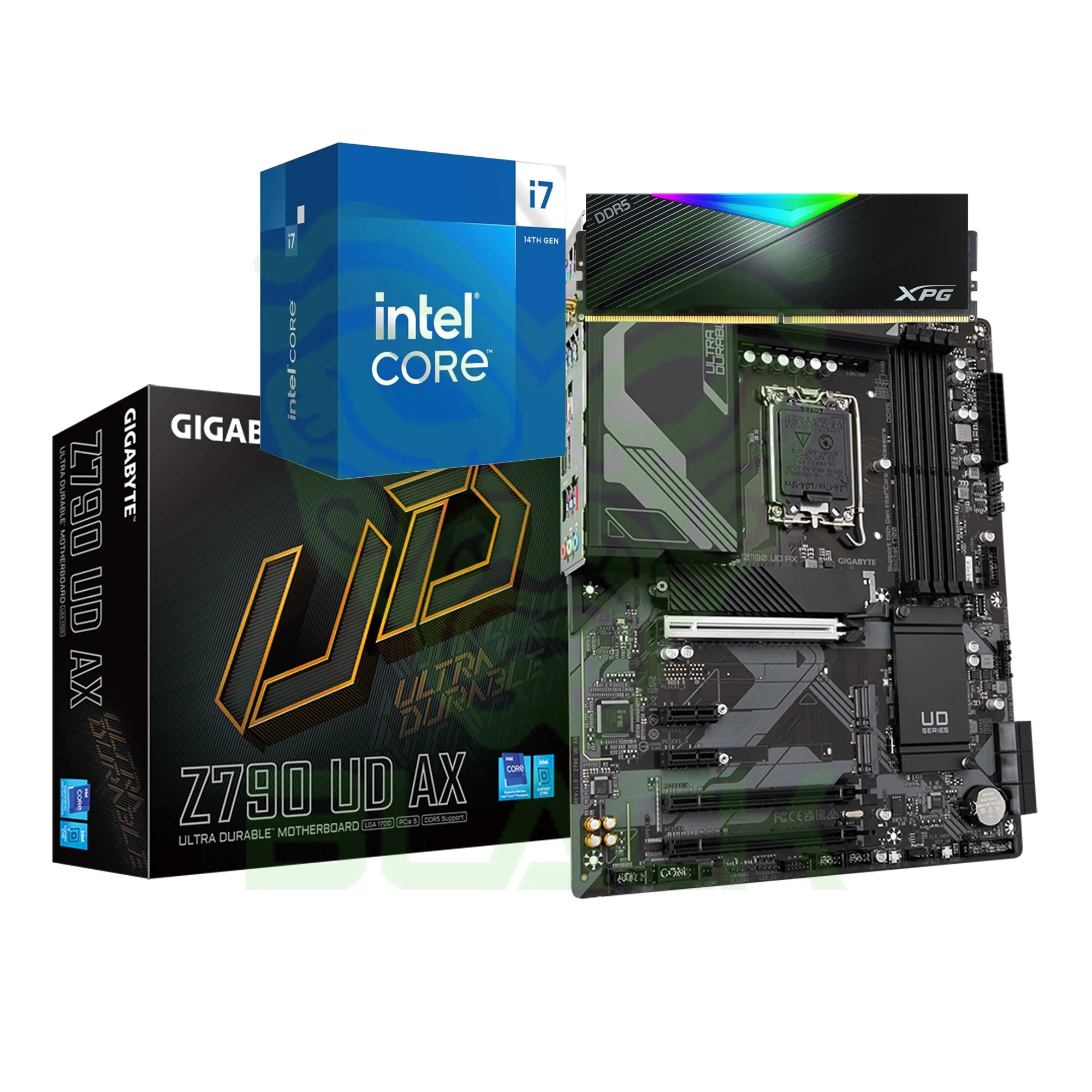 COMBO ECOVISION INTEL I7 14700 + MOTHER + 16GB