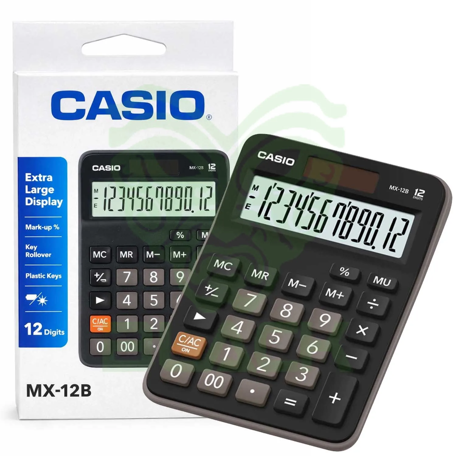 CALCULADORA CASIO (MX-12B-WE) 12 DIGITOS WHITE