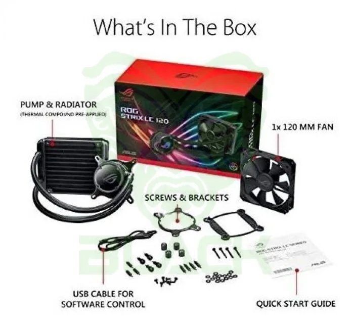 WATER COOLER ASUS ROG STRIX LC 120 RGB