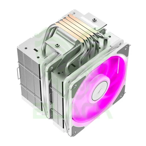 COOLER CPU JIUSHARK JF500 RUBY WHITE ARGB (1851 / AM5) 265W