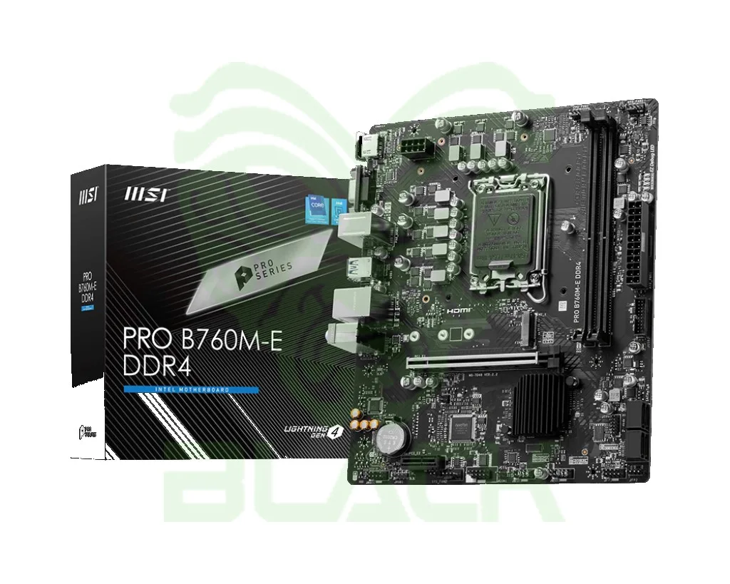 MOTHERBOARD MSI PRO B760M-E DDR4 (LGA1700)