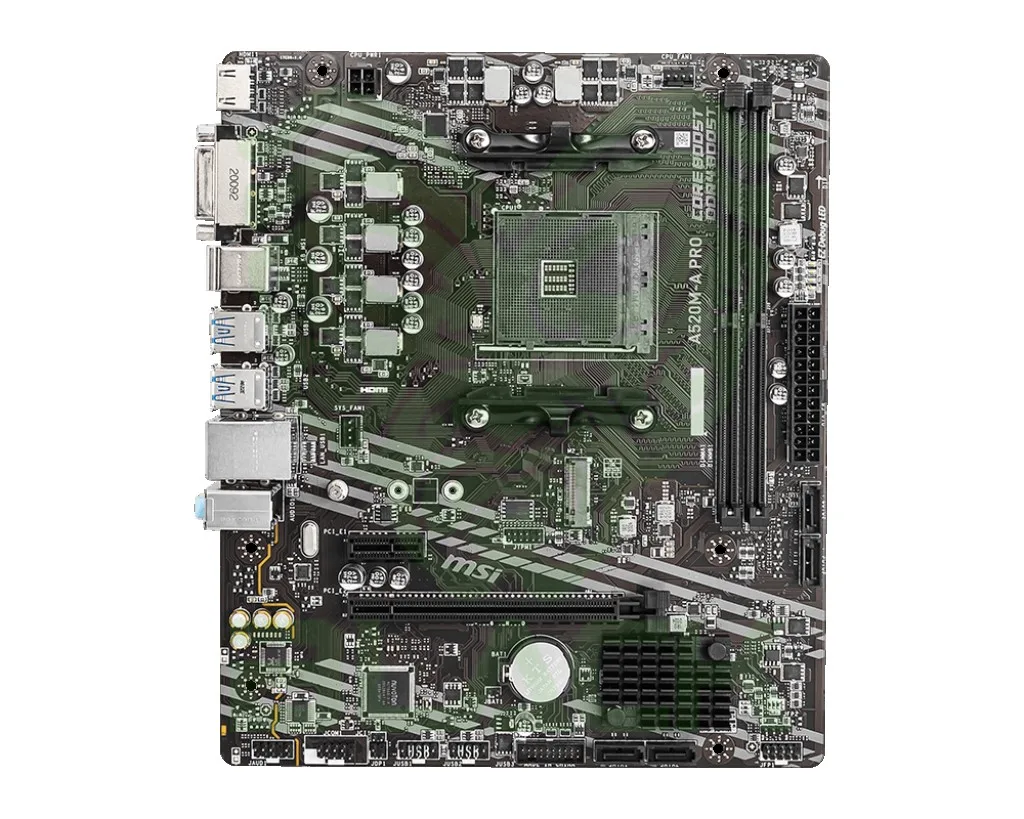 MOTHERBOARD MSI A520M-A PRO AM4 DDR4