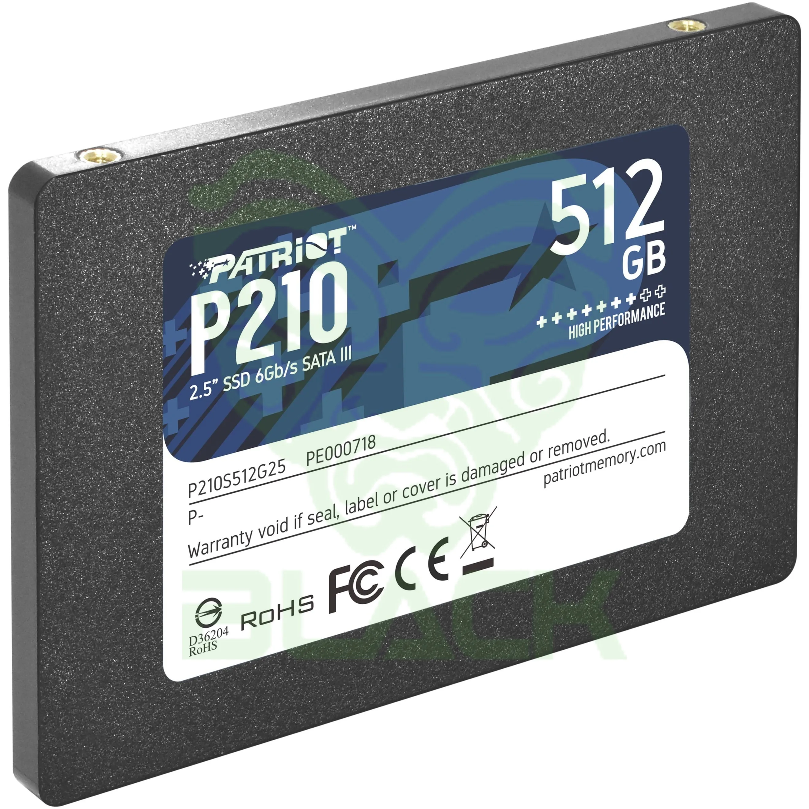 DISCO SOLIDO SSD 512 GB SATA 3 PATRIOT P210S512G25