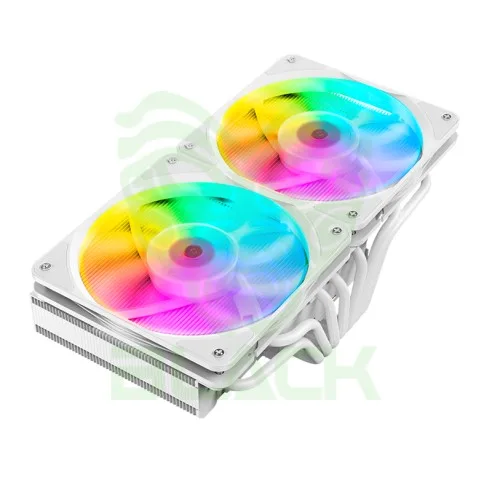 COOLER CPU JIUSHARK JF13K WHITE ARGB (1700/ AM5) 250W