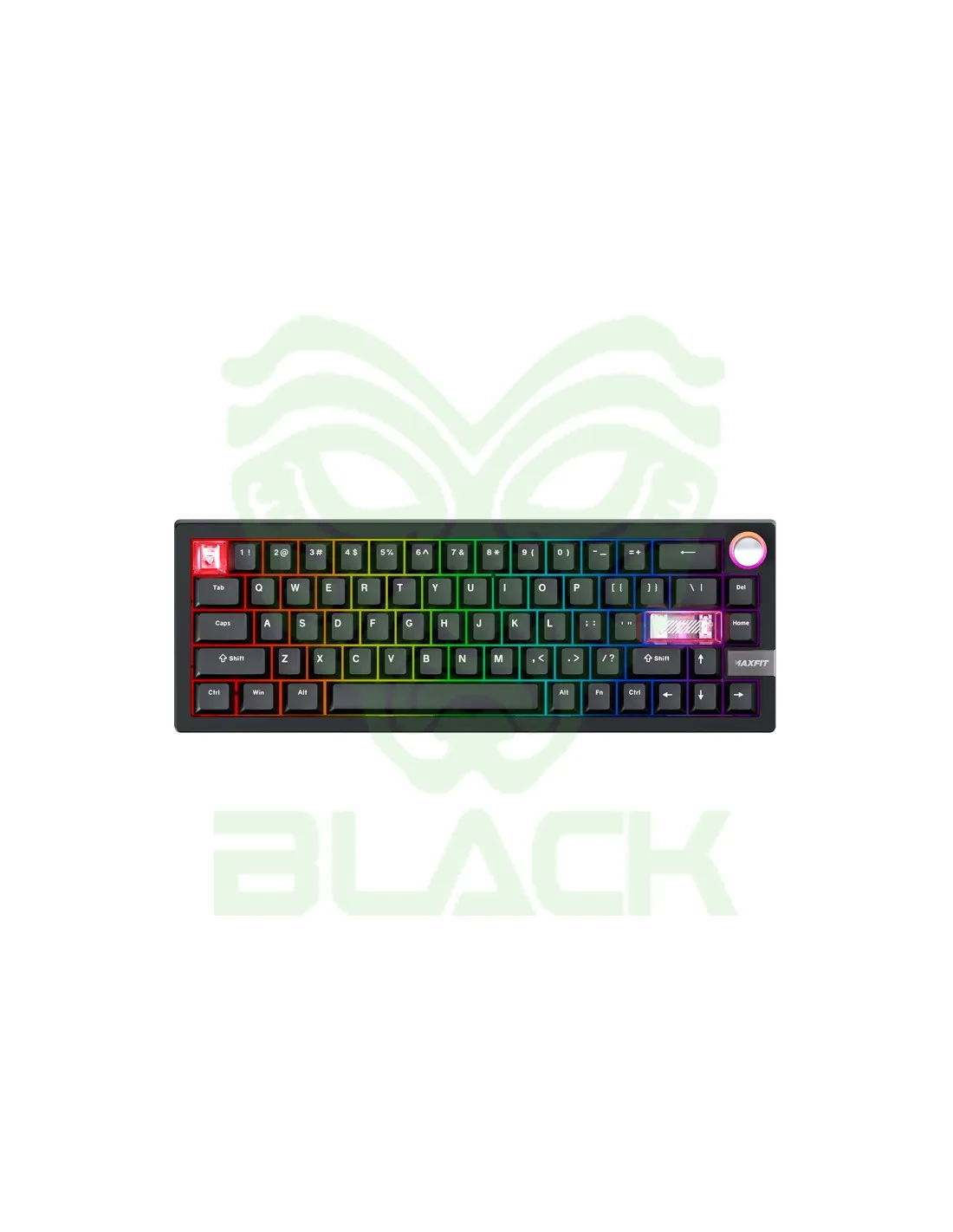 TECLADO MECÁNICO INALAMBRICO FANTECH MAXFIT6 MK920 BLACK (BROWN SWITCH)